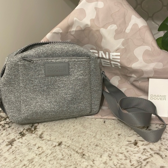 DAGNE Dover Micah Crossbody- Heather Grey - Picture 1 of 6